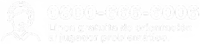 Línea gratuita de orientación al jugador 0800-666-6006